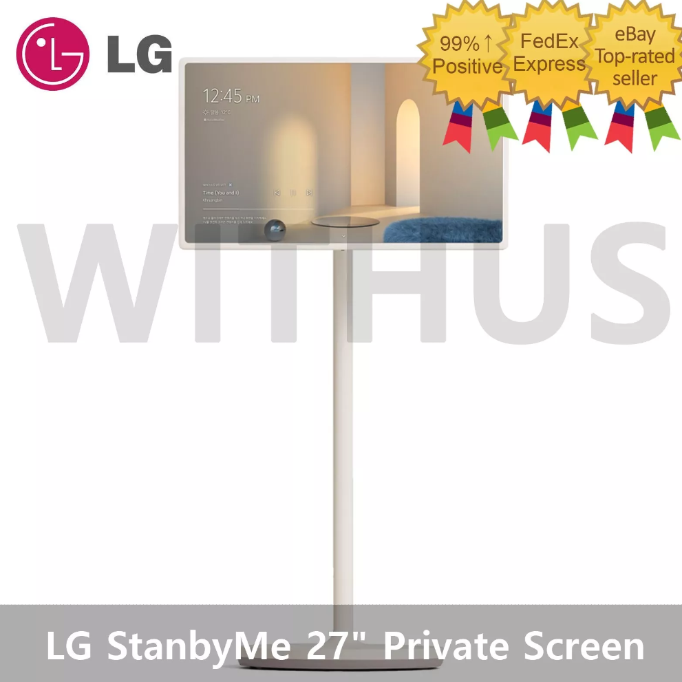 LG StanbyMe Private Screen 27" Moving Smart Touch Screen 27ART10CKPL