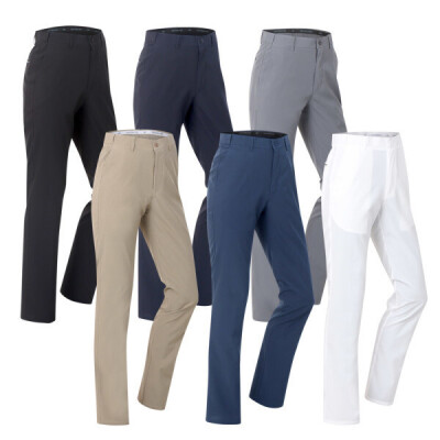 Banded/Spandex/Summer/Men/Casual/Golf Pants/Men/Spring/Pants/Spandex/White