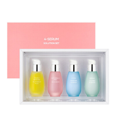 CHARMZONE/Oil/In/Serum/Sets/Glow/Elasticity/Nutrient/Soothing/Moisture/Gift Set