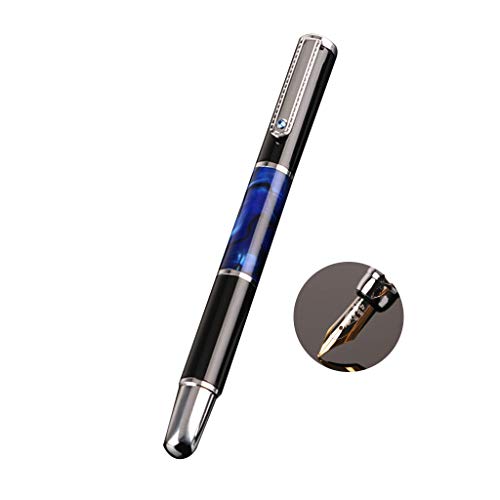 RT-YUTUYU's Luxury Metal Ballpoint Fountain Pen Business Student Writing Calligraphy Office School Supplies 0.5mm Signature Pens for Signing
