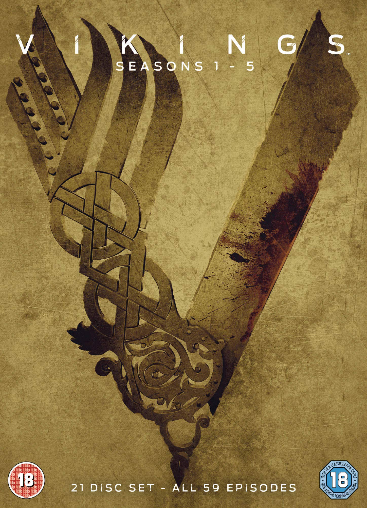 Vikings: The Complete Seasons 1-5 [DVD] [2017]