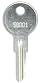 Replacement Key for Sargent & Greenleaf SG010