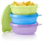 Tupperware şeker kaplar 300 ml 3lü