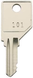 Wesko 175 Replacement Keys: 2 Keys