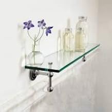 Porcher Reprise 24glass Shelf Brn
