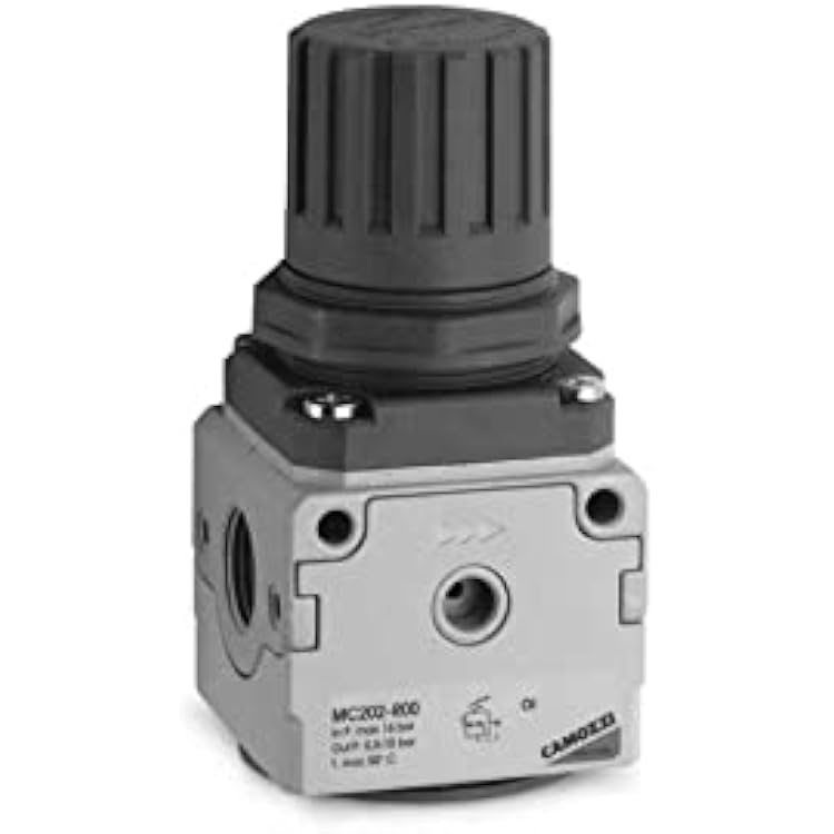 MC238-R00 Pressure Regulator, 38, 0.5 To 10 Bar, Self Relieving