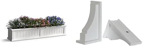 Mayne Cape Cod 5ft Window Box - White