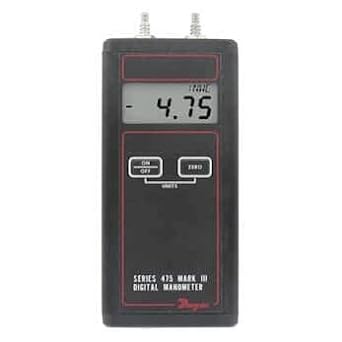 Dwyer Digital Manometer, 30 psi