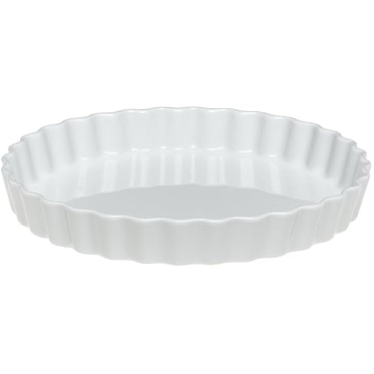 Pillivuyt Porcelain 9-14-Inch Fluted TartFlan Baker