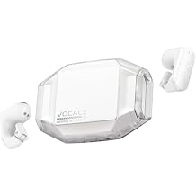 imoo E5 Open Earbuds, Wireless Headset Mic Noise Cancelling, Bluetooth Sports Earphones, Clip on Earbuds for Comfort, Up to 30 Hours of Battery Life(White)