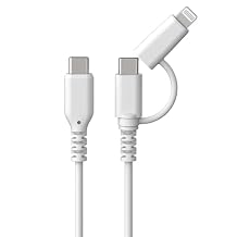 Kashimura NAJ-676 Multi-Charging & Data Communication Cable, MFi Certified Product