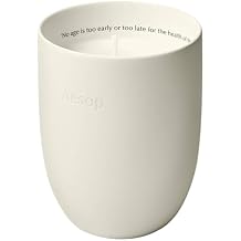 Aesop Ptolemy Aromatique Candle | Resinous, Earthy, Woody Scented | 55-65 Hour Burn Time | Vegan-Friendly | 10.5 oz
