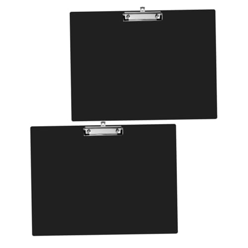 Operitacx 2Pcs A3 Horizontal Drawing Clip Boards Professional Sketch Board Smooth Surface for Household Art Supplies Sturdy Drawing Accessory for Artists