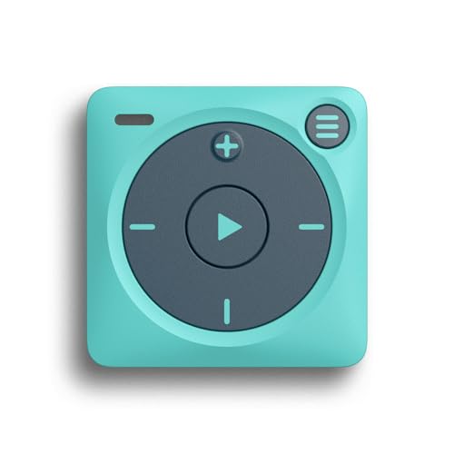 Mighty 3 Spotify & Amazon Music Player 2026 Edition Portable, Screen-Free, Works Offline Compatible With Bluetooth & Wired Headphones Stores 1,000+ Songs No Phone Required Blue