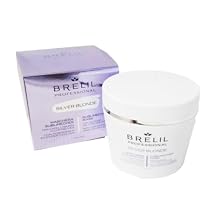 Brelil Silver Blonde Mask - Tone-Correcting & Radiance-Boosting for Lightened Hair (220ml / 7.44fl. Oz)