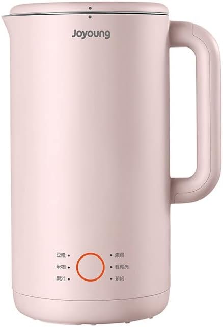JoYoung DJ06M Mini Automatic Soymilk Maker Congee Juicer Soup (Pink)
