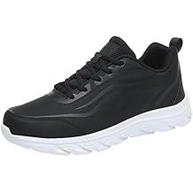 IWIHMIV Waterproof Walking Shoes Men Athletic Walking Running Tennis Shoes Comfort Shoes for Men Nonslip Shoes