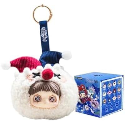 CALEMBOU Plush Blind Box, Kawaii Maymei Crazy Circus Series Stuffed Blind Box Keychain, Kawaii Mystery Vinyl Plush Toys Collectible for Birthday Gift