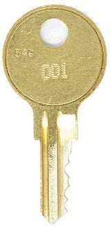 Toolbox Replacement Key for Craftsman 309