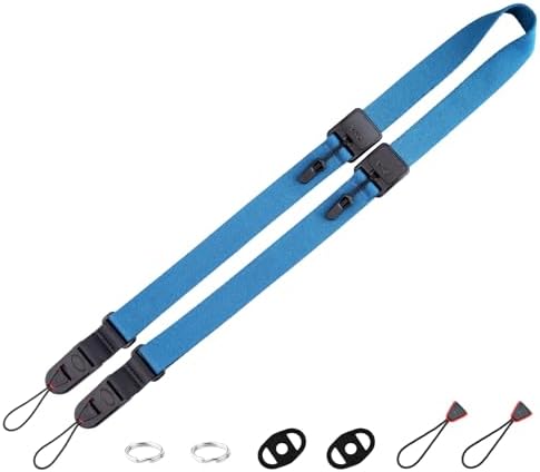VKO Camera Strap,Quick Release Crossbody Adjust Neck Shoulder Strap for Photographers Film SLR Mirrorless Cameras 25mm