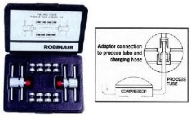 Robinair Process Tube Adapter Kit