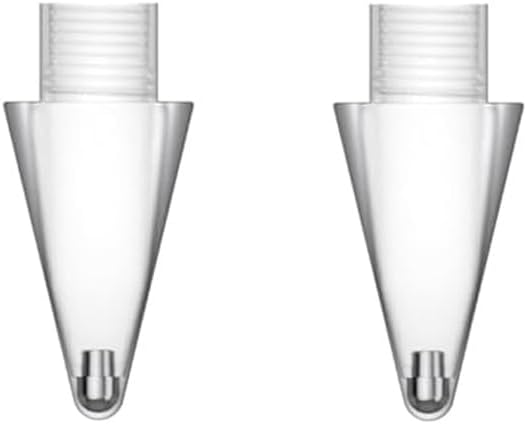 2Pcs M-Pencil Tips, Replacement Tips for Huawei M-Pencil 2nd Generation Stylus, High Sensitivity Stylus Nibs CD54 Nib Touch Stylus Pen Tips (White)