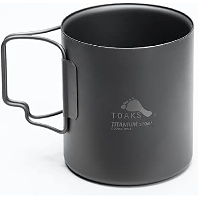 TOAKS Titanium 370ml Double Wall Cup