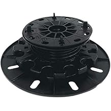 Self-Leveling Paver Pedestals with 4mm (5/32") spacers - Support 650Kg (1430 lbs) - 10 Pack