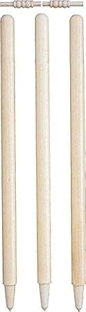 PROSTYLE SPORTS 6 CRICKET STUMPS HEAVY DUTY STUMPS (6 Stumps including 4 bails)