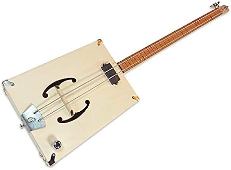 The "G-Bass" 2-string DIY Electric Bass Guitar Kit - Fretless Style