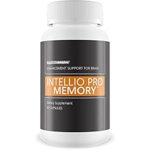 Intellio Pro Memory - Our Best Brain Support Supplements for Memory and Focus - Nootropics Brain Support Supplement - Brain Memory Support Supplements for Seniors - Memory Brain Support Supplement