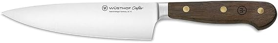 Wüsthof Cold Cut Knife Serrated Blade Smoked Oak Handle Rust-proof Forged Very Sharp Blade