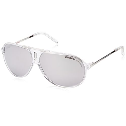 Carrera unisex adult HotS Sunglasses, Crystal, 64 mm US