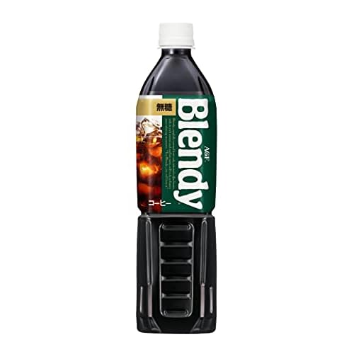 AGF Blended bottle coffee no sugar 900ml ~ 12 this