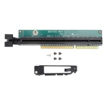 Yoidesu PCI E Graphic Card Adapter, for ThinkCentre M920q M920x M910x M720q P330 Tiny5 Series Transferable Graphics Adapter for I350 T4 Four Port NIC (with Back Plate)