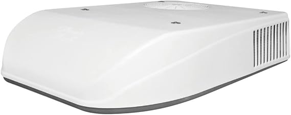 Coleman-Mach 47023-076 Signature Series MACH 8 Plus Air Conditioner with Heat and Condensate Pump - Wood Skid, 13,500 BTU, Arctic White