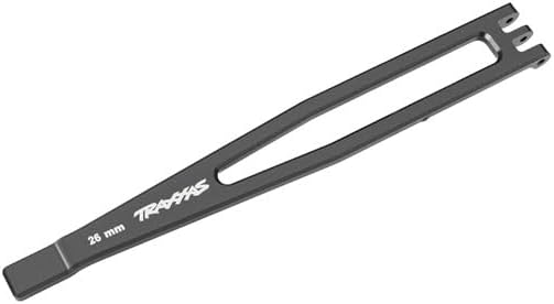 Traxxas 8327-GRAY - Aluminum Battery Hold-Down, Gray