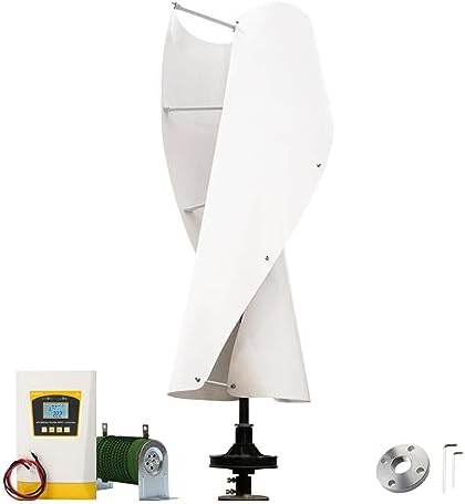 5kW Wind Turbine Generator Kit, 12V/24V/48V Hybrid MPPT Charge Controller, Off-Grid, Low Wind Speed, Quiet Maglev Generator, Eco-Friendly Green Energy Solution