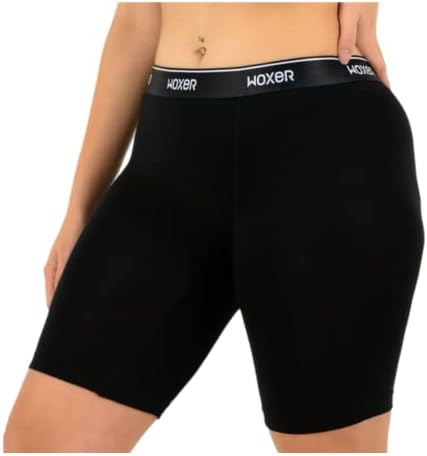 Woxer Womens Boxers - Biker 9 Boy Shorts Underwear for Women, Modal Boxer Briefs, Chafe Free, Womens Underwear