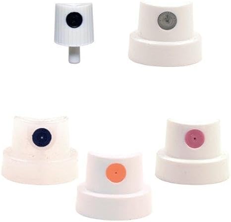 Art Primo Graffiti Cap Pack - 50 Assorted Spray Paint Fat Caps