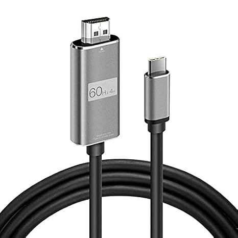 Daytona HC-01 Type-C to 4K Ultra Full HD HDMI USB-C Tak Çalıştır Macbookile ipadile telefon ile uyumlu Görüntü Aktarım Kablosu-1.8m