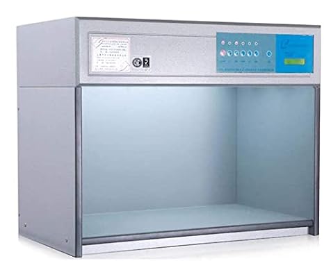 Color Matching Cabinet Color Controller Light Box for Textile Printing Color Assessment Cabinet D65 TL84 F UV CWF 5 Light Source Box with 110V/220V Voltage