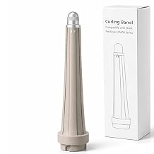 Conical Curling Barrel Attachment for Shark FlexStyle HD400 Series,0.781.4 Inch Airflow Curlers with Switchable Left Right Direction, Fine or Color-Treated Hair, Creating Soft, Airy, Voluminous Curls