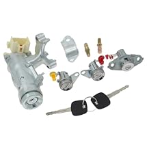 Door Lock Ignition Switch Kit Compatible with Toyota Corolla AE110 AE100 1.8 & RAV4