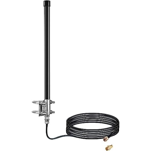 10dBi Outdoor 4G LTE Long Range Cellular Trail Camera Antenna with 20ft Cable for Spypoint Flex Flex-M Link Micro Link EVO Stealth Cam Tactacam Reveal X PRO Gen 2.03.0 Muddy Trail Camera, Eifagur