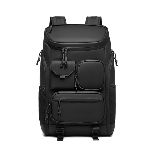 FANDARE Women Business Backpack Travel Airline Approved Carry On Bags for Airplanes Gym Bag with Shoe Compartment Men Daypacks Waterproof Laptop Backpack with USB Travel Essentials Black