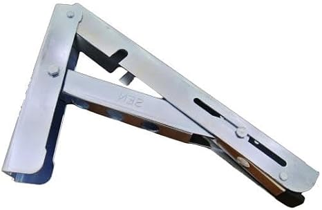 Mandallı Katlanabilir Masa Konsolu Çinko 30 cm 1 Çift