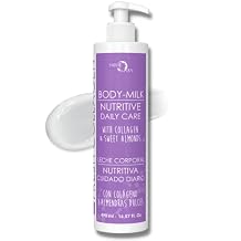 Noche Y Dia Fresh Collagen Body Milk - Moisturizing and Firming Lotion for Dry Skin with Lactic Acid & Glycine - 500mL (16.57 fl oz)