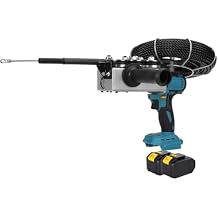 Electrician Wire Puller Through Wall,40m/min Cordless Electric Stringing Wire Puller,Wall Electrical Wire Threader,Cable Threading Tool, with 2 Batterys