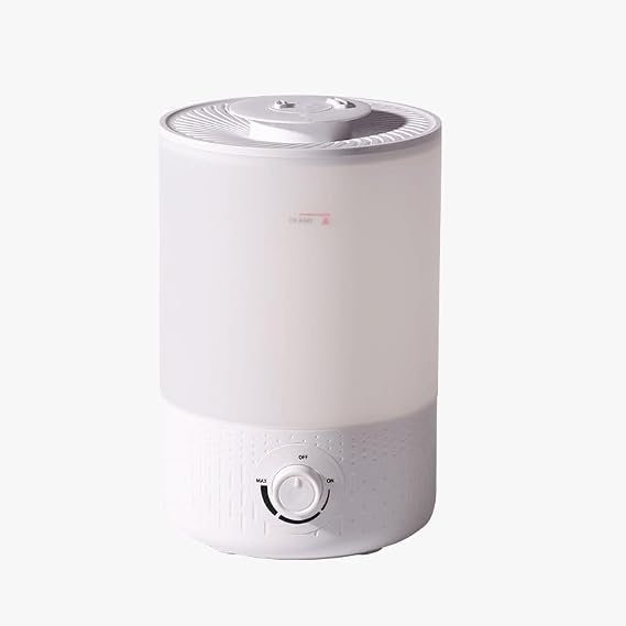 ROBEVE Rbh-02 Ultrasonik Hava Nemlendirici Aroma Difüzörü 4 Litre Buhar Makinesi 4l Nemlendirici - Otomatik Kapanma Sessiz Çalışma